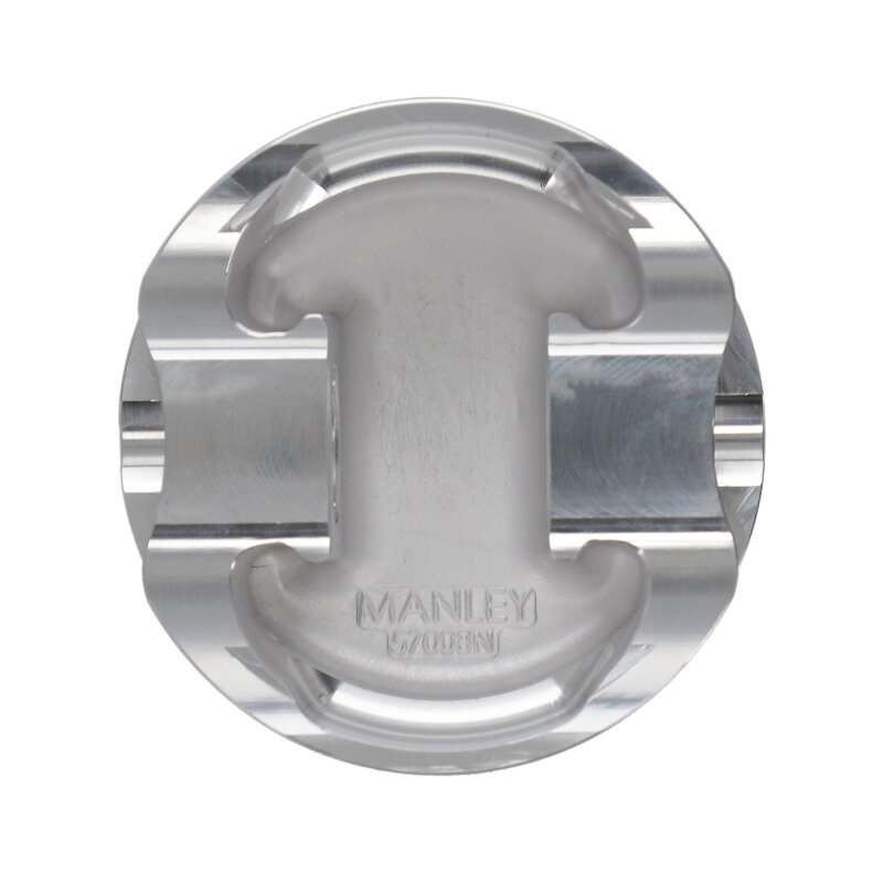 Ford Coyote Engine Piston - Manley Performance - Platinum Ext Duty, 6.75cc Dish, 3.672in Bore, 12:1 CR, 22mm Pin - `18-`27